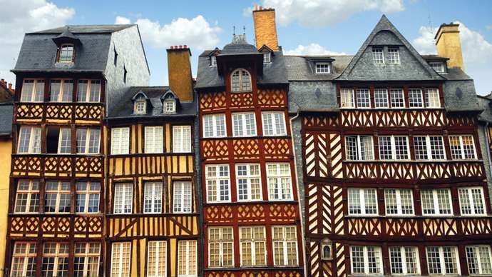 Rennes: puitkonstruktsioonidega ehitised